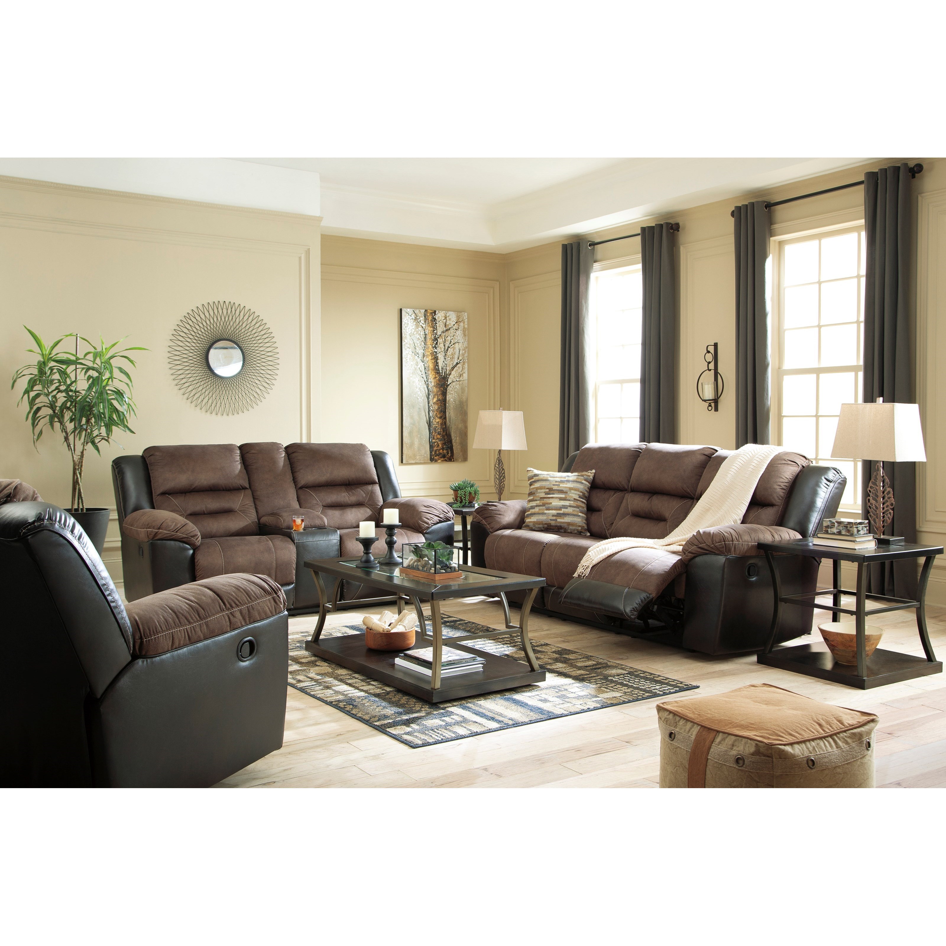 Signature Design by Ashley Earhart 29101 Living Room Group 2 Reclining